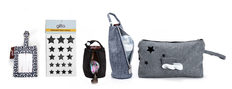 מארז אביזרים לתיקי החתלה מצויין של גיטה!